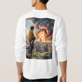 Ende des Krieges - Emotionaler Protest gegen den K Sweatshirt (Rückseite)