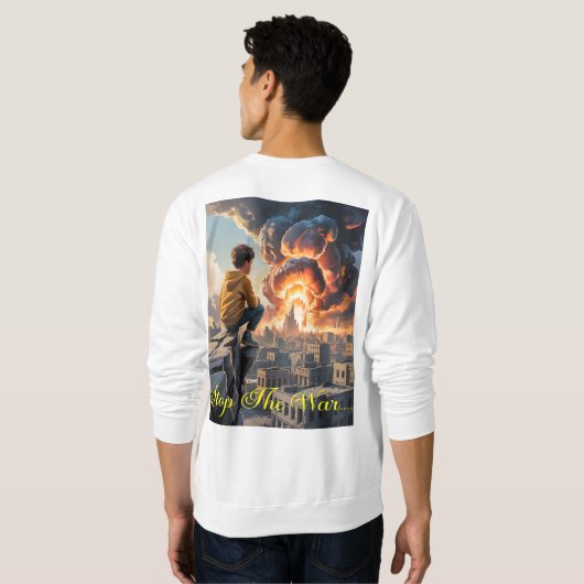 Ende des Krieges - Emotionaler Protest gegen den K Sweatshirt (Schwarz voll)