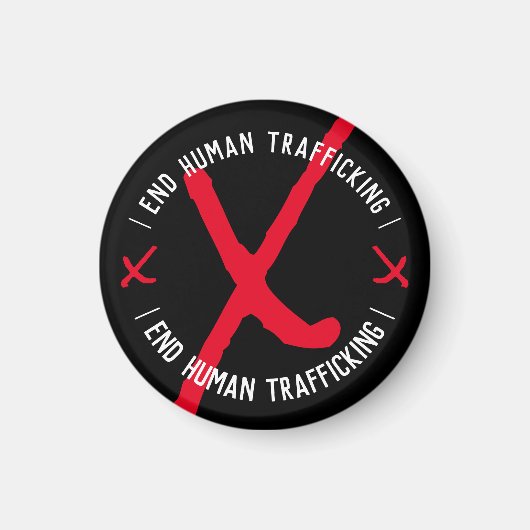 ENDE DES MENSCHENHANDELS XXX MAGNET (Vorne)