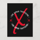 ENDE DES MENSCHENHANDELS XXX POSTKARTE (Vorderseite)