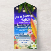 Ende des Party All In One Einladung (Innen Boden)