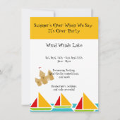 Ende des Party Einladung (Vorderseite)