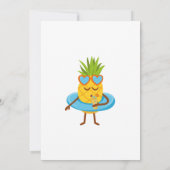 Ende des Party Einladung (Rückseite)