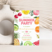 Ende des Party Einladung