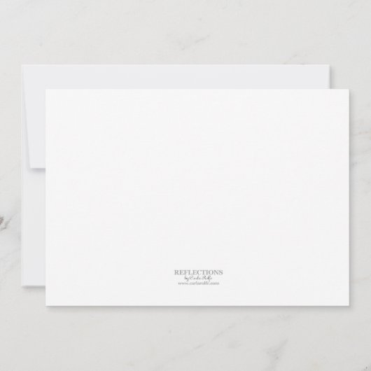 Ende des Party Einladung (Rückseite)