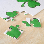 Ende des Rainbow Kleeblatt Pot of Gold Lucky Puzzle (Seite)