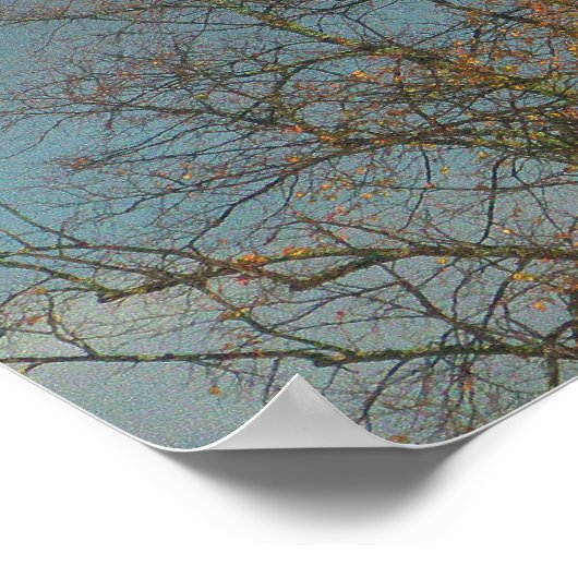 Ende des Regenbogens Poster (Ecke)