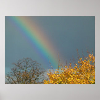 Ende des Regenbogens Poster