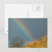Ende des Regenbogens Postkarte (Vorne/Hinten)