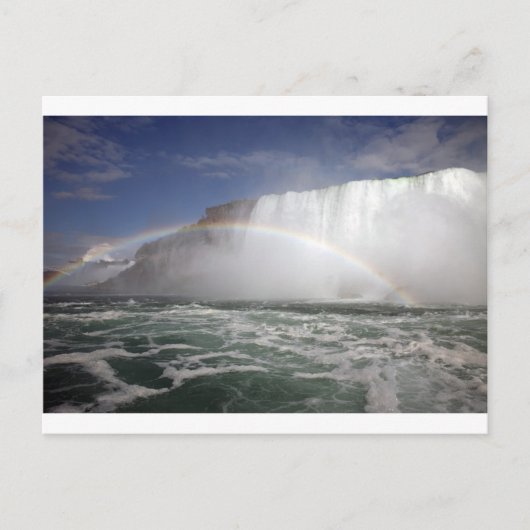 Ende des Regenbogens Postkarte (Vorderseite)