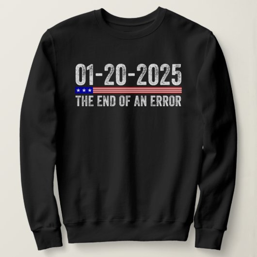 Ende des Shirts "Fehler" 20. Januar 2025 Einweihun (Design vorne)