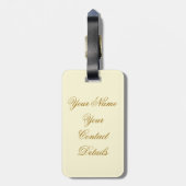 Ende des Sommers Gepäckanhänger (Rückseite vertikal)