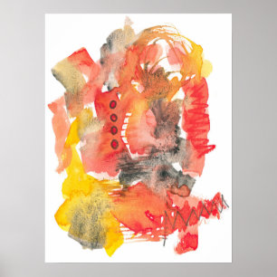 Ende des Sommers Poster Wall Art