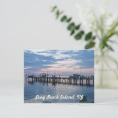 Ende des Sonnenuntergangs Postkarte (Stehend Vorderseite)