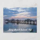 Ende des Sonnenuntergangs Postkarte (Vorderseite)