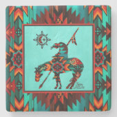 Ende des Stein-Untersetzer Steinuntersetzer (Vorderseite)