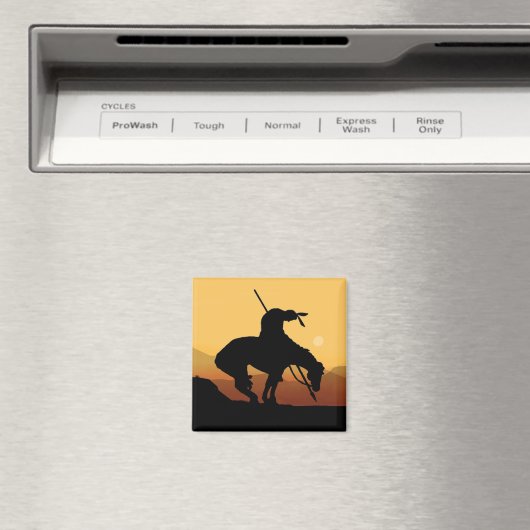 Ende des Trail Square Magnet (In Situ (Geschirrspüler))