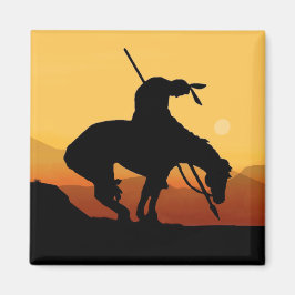 Ende des Trail Square Magnet