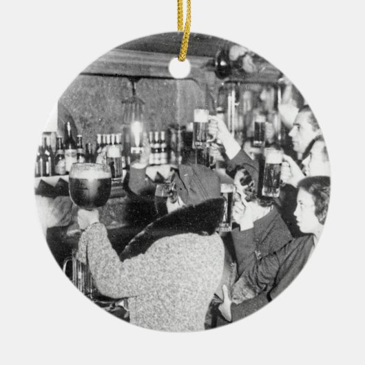 Ende des Verbots - Abschied von 18. Änderung Keramik Ornament (Vorne)