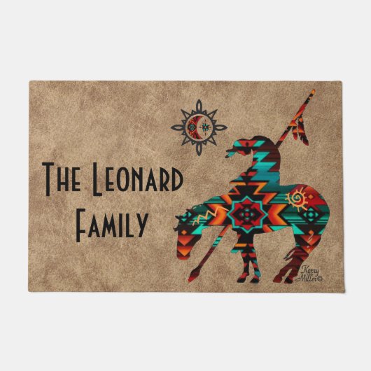 Ende des Weges Fußmatte (Vorderseite)