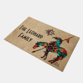 Ende des Weges Fußmatte (Schrägansicht)