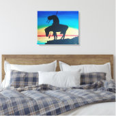 Ende des Weges Leinwanddruck (Insitu (Schlafzimmer))
