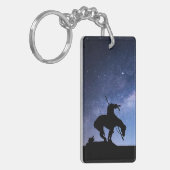 Ende des Weges mit der Milchstraße Schlüsselanhänger (Vorderseite links)