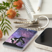 Ende des Weges mit der Milchstraße Schlüsselanhänger (Vorderseite rechts)