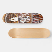 Ende des Weges Skateboard (Horizontal)