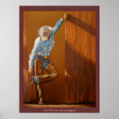 "Ende des Weges" von Susan Bergstrom Poster (Vorne)