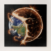 Ende des Weltraums. Puzzle (Horizontal)