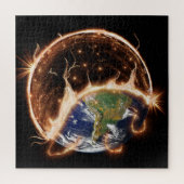 Ende des Weltraums. Puzzle (Vertikal)