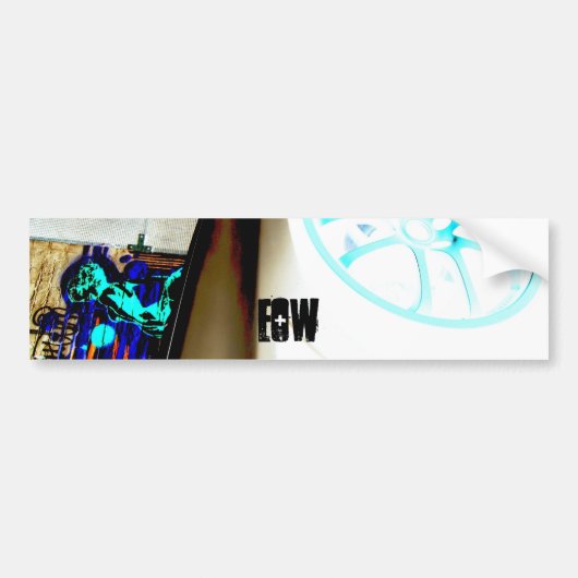 Ende des Weltteamlogos Autoaufkleber (Vorne)