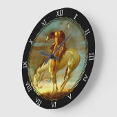 ENDE DES ZUGES GROßE WANDUHR (Winkel)