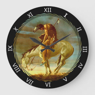 ENDE DES ZUGES GROßE WANDUHR