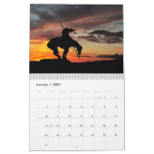 Ende des zwölfmonatigen Weges Kalender (Jan 2027)