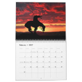 Ende des zwölfmonatigen Weges Kalender (Feb 2027)