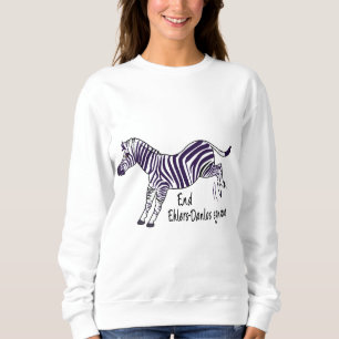 Ende Ehlers-Danlos Syndrom mit Zebra Sweatshirt