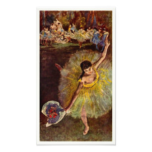 Ende einer Arabeske von Edgar Degas, Vintage-Balle Fotodruck
