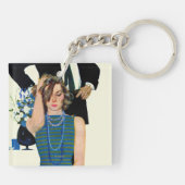 Ende einer Heirat Schlüsselanhänger (Rückseite)