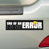 Ende eines Fehler-Autoaufklebers Autoaufkleber (Auf Auto)