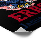 Ende eines Fehlers 20. Januar Poster (Ecke)