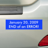 ENDE eines FEHLERS! Autoaufkleber (Auf Auto)