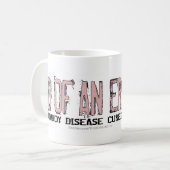 Ende eines Fehlers Kaffeetasse (Vorderseite Links)