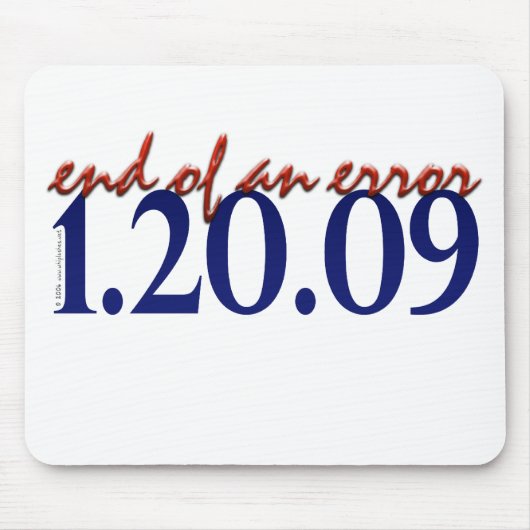 Ende eines Fehlers Mousepad (Vorne)