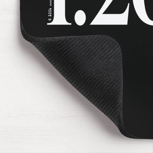 Ende eines Fehlers Mousepad (Ecke)