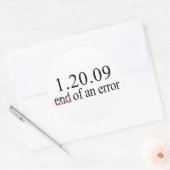 Ende eines Fehlers - Stickers (Umschlag)