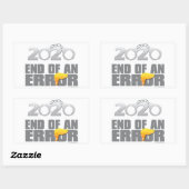 Ende eines Fixierers für Fehlerkorrekturen (4) Rechteckiger Aufkleber (Blatt)