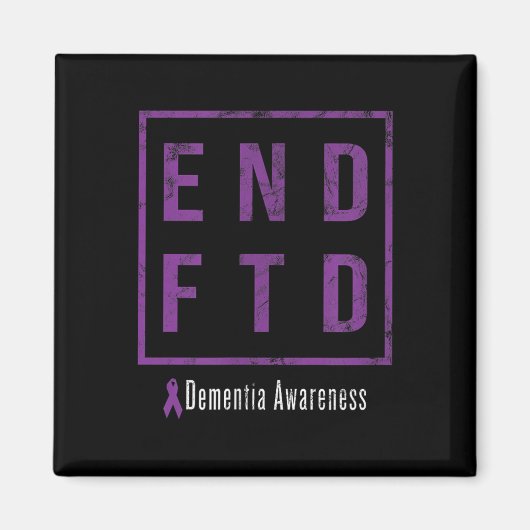 Ende FTD, erschütternde Frontotemporale Demenz Awa Magnet (Vorne)