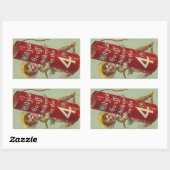 Ende Juli los mit mir Rechteckiger Aufkleber (Blatt)